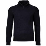 JOOP! Wollpullover Dunkelblau/Schwarz