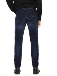Diesel Tapered-fit-Jeans Buster 084VG Herren Jeans Hose Regular Slim Tapered Dunkelblau/Blau