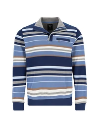 Hajo Sweatshirt Längsrippe Multicolor