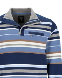 Hajo Sweatshirt Längsrippe Multicolor
