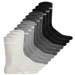 Jack & Jones Sportsocken Tennissocken JACLOGO (Packung, 12er Pack) Grau/Hellgrau/Dunkelgrau/Silber/Schwarz