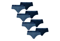 PUMA Slip Briefs mit elastischem Bund Dunkelblau/Blau