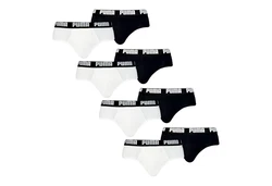 PUMA Slip Briefs mit elastischem Bund Dunkelblau/Schwarz/Weiß/Blau
