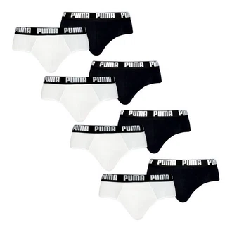 PUMA Slip Briefs mit elastischem Bund Dunkelblau/Schwarz/Weiß/Blau
