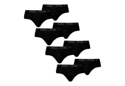 PUMA Slip Briefs mit elastischem Bund Schwarz