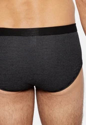 ESGE - Die Wäsche-Macher Slip 5er Pack Schwarz/Dunkelgrau