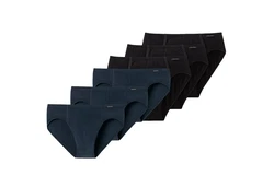 Schiesser Herren Slip 6er Pack Dunkelblau