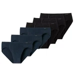 Schiesser Herren Slip 6er Pack Dunkelblau