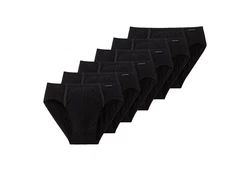 Schiesser Herren Slip 6er Pack Schwarz