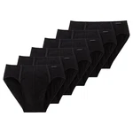 Schiesser Herren Slip 6er Pack Schwarz