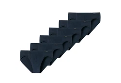 Schiesser Herren Slip 6er Pack Dunkelblau/Blau
