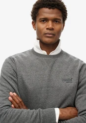 Superdry Sweatshirt Essential Logo Crew grau