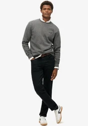Superdry Sweatshirt Essential Logo Crew grau