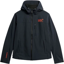 Outdoorjacke HOODED SOFT SHELL TREKKER JKT