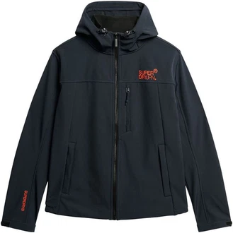 Superdry Outdoorjacke HOODED SOFT SHELL TREKKER JKT Dunkelblau/Dunkelgrau/Schwarz Superdry Outdoorjacke HOODED SOFT SHELL TREKKER JKT Dunkelblau/Dunkelgrau/Schwarz