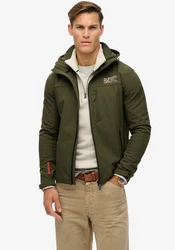 Superdry Outdoorjacke HOODED SOFT SHELL TREKKER JKT Dunkelgrün/Khaki/Grün