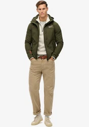 Superdry Outdoorjacke HOODED SOFT SHELL TREKKER JKT Dunkelgrün/Khaki/Grün