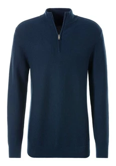 AUTHENTIC LE JOGGER Troyer Pullover mit Stehkragen und Zipper AUTHENTIC LE JOGGER Troyer Pullover mit Stehkragen und Zipper