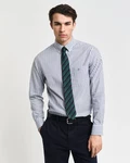 Gant Langarmhemd REG POPLIN STRIPE SHIRT Regular Fit Popeline Hemd Hellblau/Dunkelrot