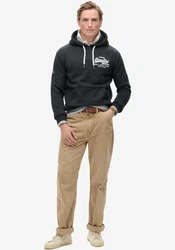 Superdry Kapuzensweatshirt CLASSIC VL GRAPHIC HOODIE schwarz