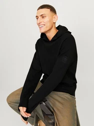 JACK & JONES Pullover JCOAERO Schwarz
