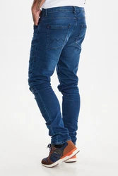 Blend Slim-fit Jeans BLEND BHJet Blau/Dunkelblau/Lila
