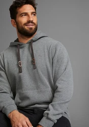 Man's World Kapuzensweatshirt Grau/Dunkelgrau/Hellgrau