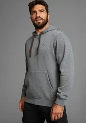 Man's World Kapuzensweatshirt Grau/Dunkelgrau/Hellgrau