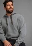 Man's World Kapuzensweatshirt Grau/Dunkelgrau/Hellgrau