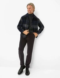 EUREX by BRAX Chinohose Style THILO Dunkelrot/Dunkelbraun/Lila/Dunkelgrau