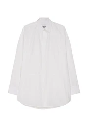 Businesshemd Studio Oversized Langarm Kentkragen Uni
