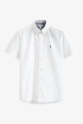 Next Kurzarmhemd Slim Fit Oxfordhemd 