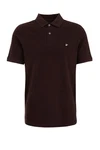 WE Fashion Poloshirt Bordeaux/Dunkelrot/Dunkelbraun/Rot/Braun