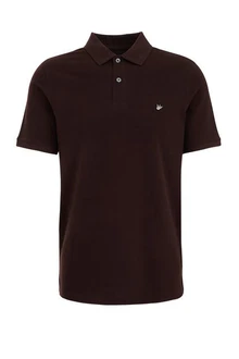 WE Fashion Poloshirt Bordeaux/Dunkelrot/Dunkelbraun/Rot/Braun WE Fashion Poloshirt Bordeaux/Dunkelrot/Dunkelbraun/Rot/Braun