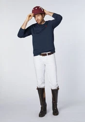 Polo Sylt Sweatshirt Logo Dunkelblau/Blau