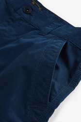 Next Lange Cargo-Shorts mit Gürtel Dunkelblau/Blau