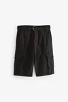 Next Lange Cargo-Shorts mit Gürtel 