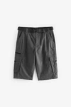 Next Lange Cargo-Shorts mit Gürtel Dunkelgrau/Grau/Khaki/Hellgrau