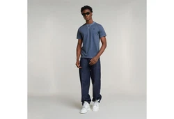 G-STAR T-Shirt Nifous Blau/Dunkelblau/Lila