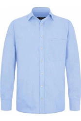 Eterna Businesshemd Hellblau/Weiß/Pastell/Dunkelblau