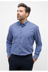 Eterna Businesshemd Dunkelblau/Blau/Hellblau