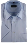 Eterna Kurzarmhemd Hellblau/Blau/Dunkelblau/Grau