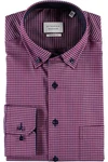 Eterna Businesshemd Lila/Rosa/Dunkelrot/Braun