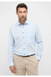 Eterna Businesshemd Hellblau/Blau