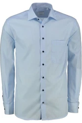 Eterna Businesshemd Hellblau/Blau