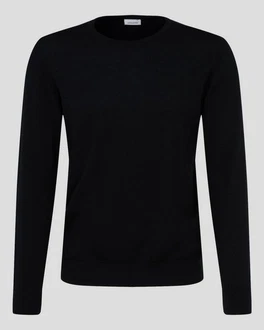 seidensticker Strickpullover Schwarz