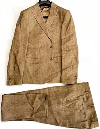 Anzug Herren Anzug, C C COLLECTION Leinen Anzuge Elegant Look
