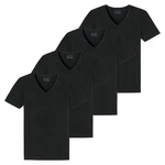 Schiesser T-Shirt Herren Serie 95/5 Schwarz/Grau