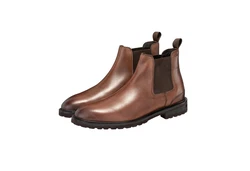 JOOP! Herren Stiefel Pero Danilo Chelsea Braun/Beige