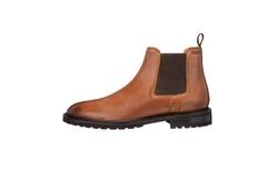 JOOP! Herren Stiefel Pero Danilo Chelsea Braun/Beige